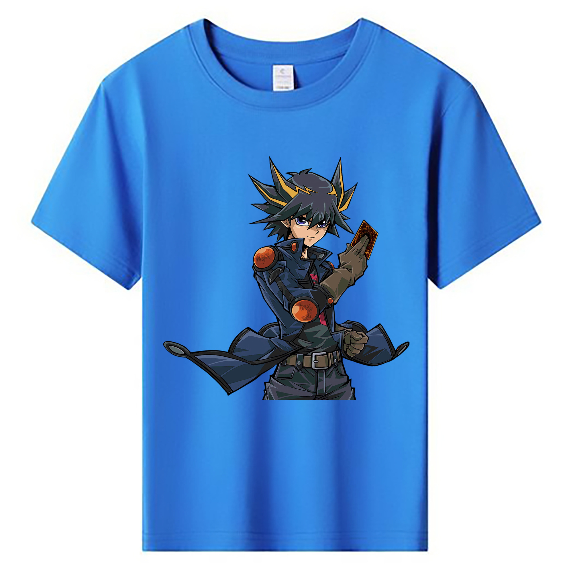 （画像用） 遊☆戯☆王 Yu-Gi-Oh! 綿100％キッズTシャツ（フロントプリント）